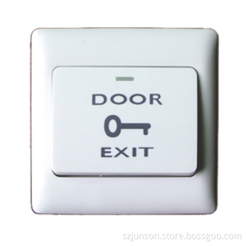 White Exit Switch Button for Access Control System (JS-86)